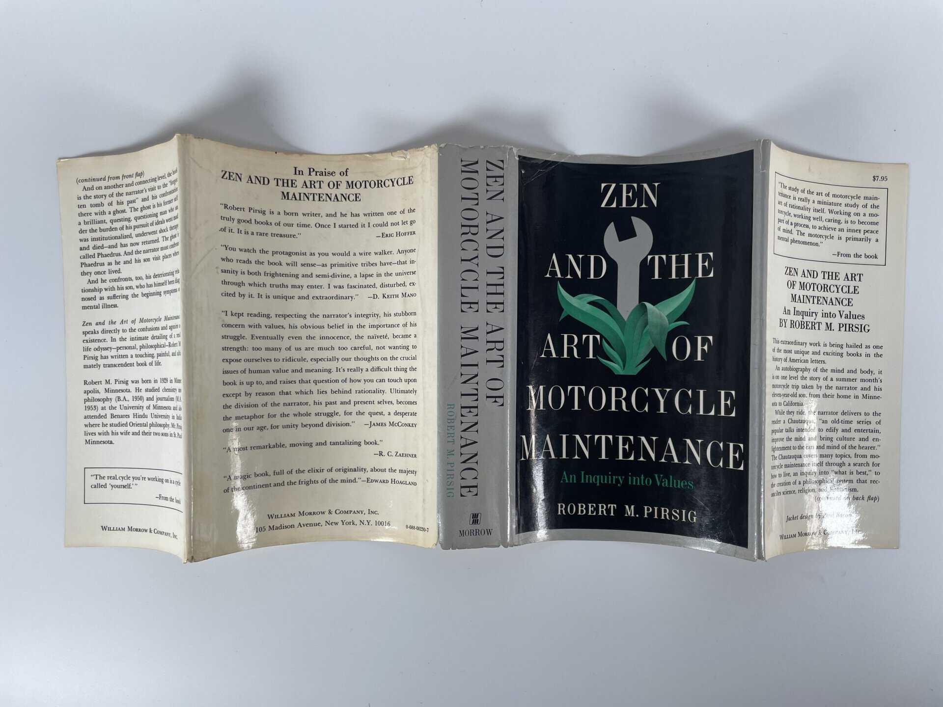 robert pirsig zen and the art of motorcyle maintenence first edition4