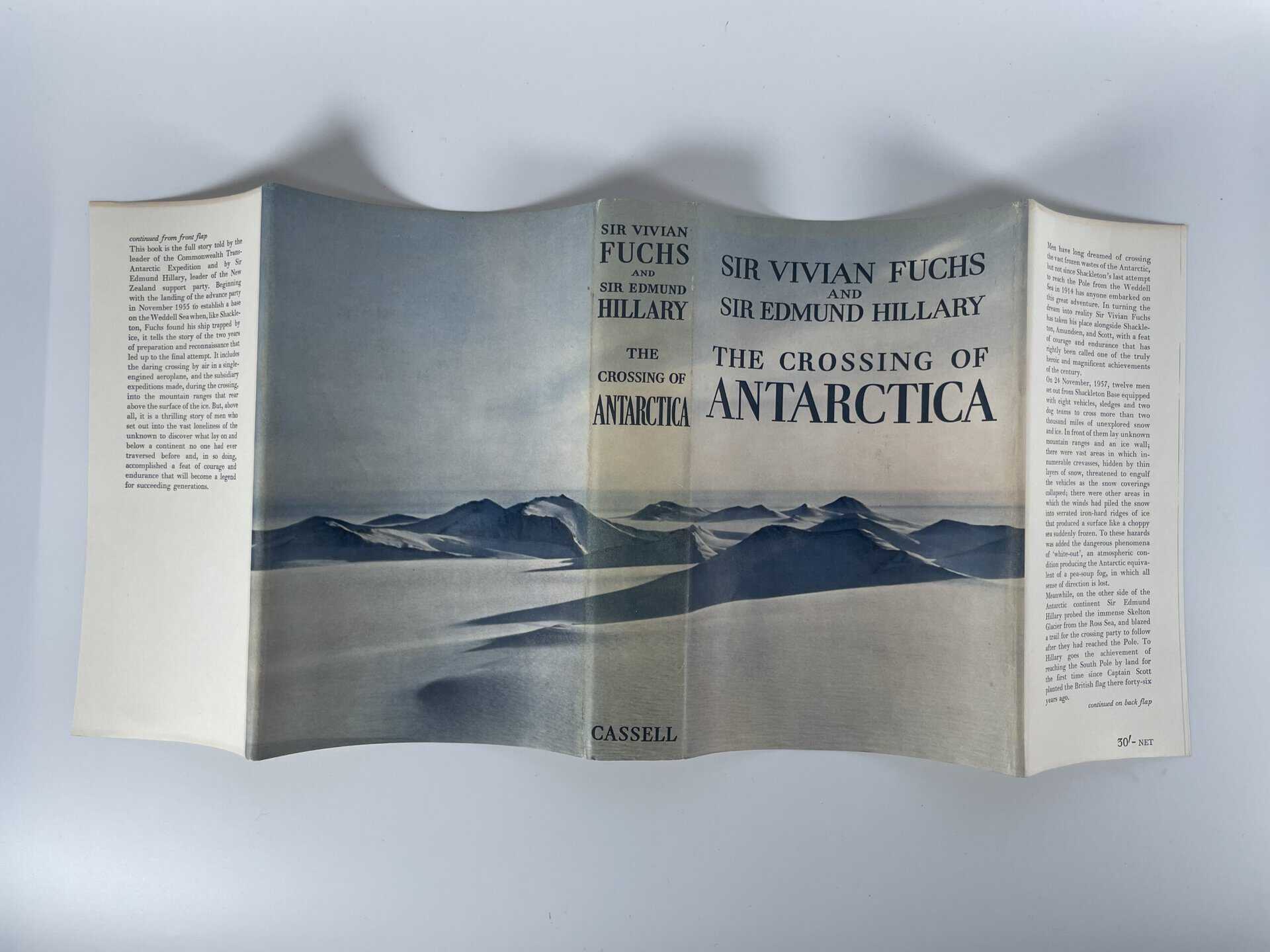 vivian fuchs the crossing of antartica first ed triple signed7