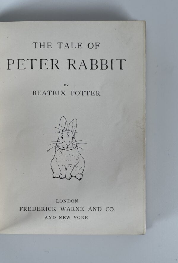 Peter Rabbit First Edition 1902 5