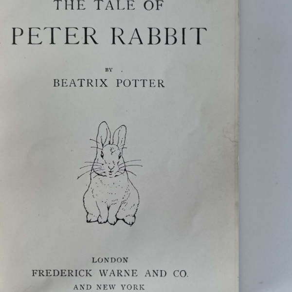 Peter Rabbit First Edition 1902 5