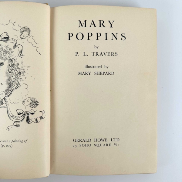 Travers Mary Poppins First Edition 1934 2