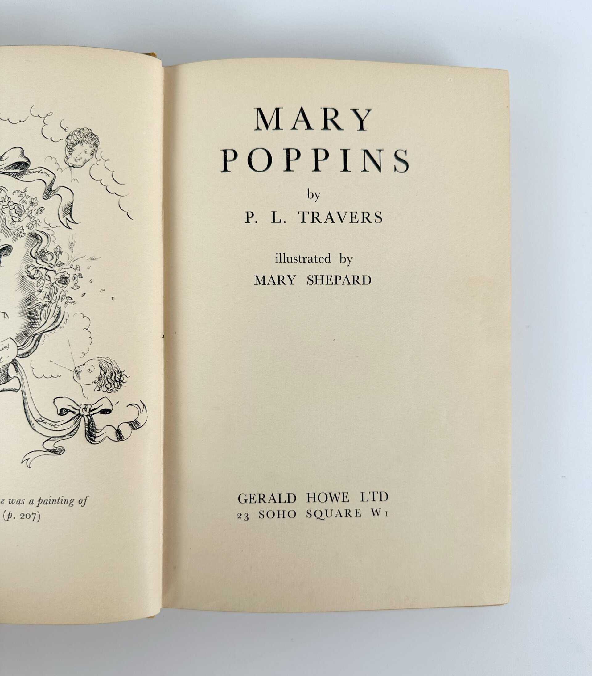Travers Mary Poppins First Edition 1934 2