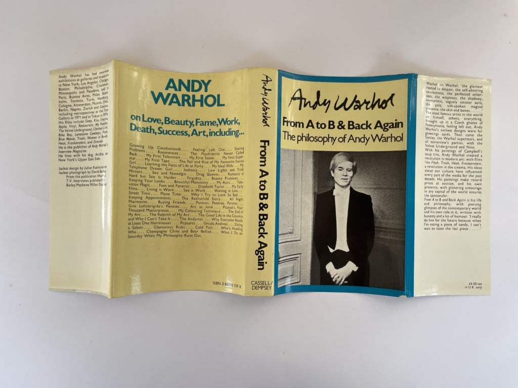 andy warhol from a to b and back again first4