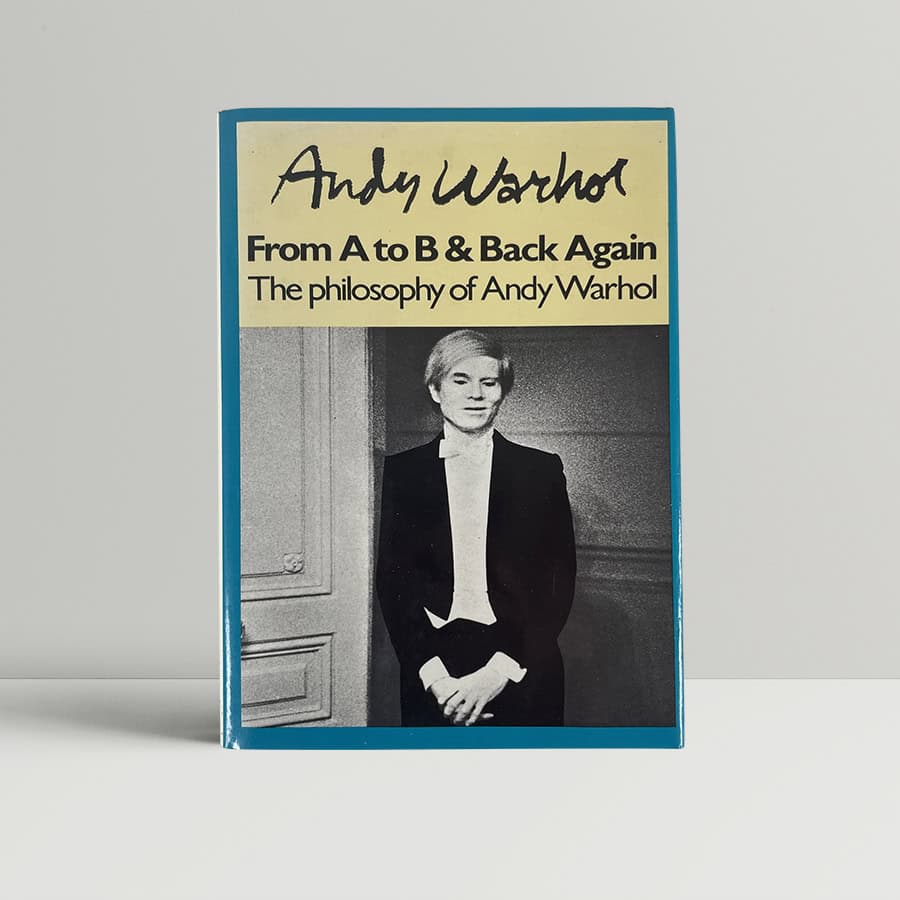 andy warhol from a to b first ed1
