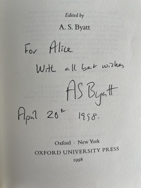 as byatt english short stories signed first ed3