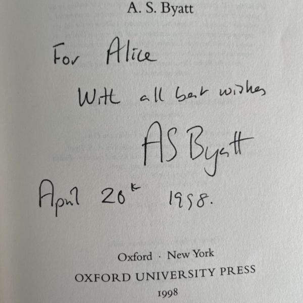 as byatt english short stories signed first ed3