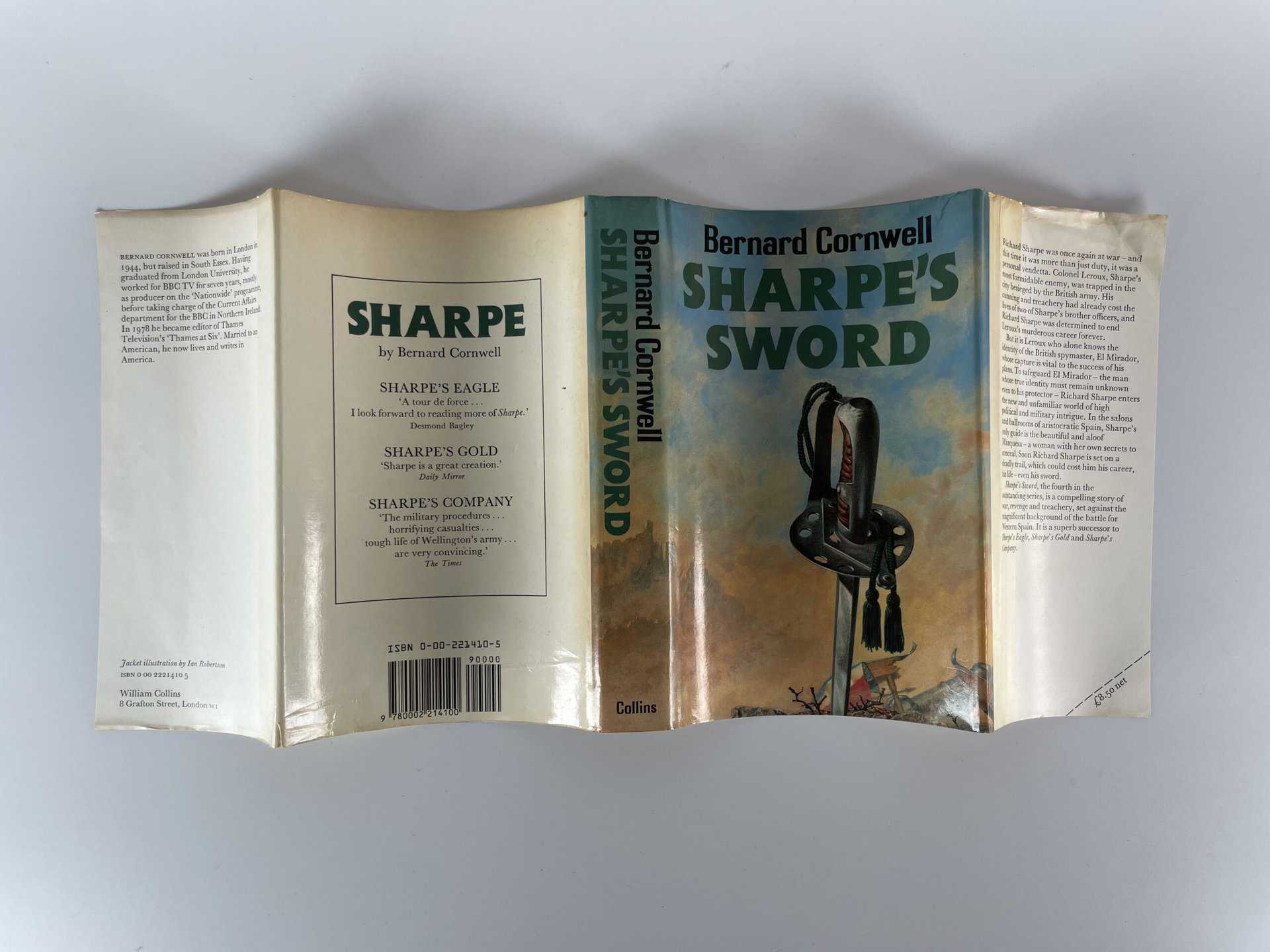 bernard cornwell sharpes sword first ed4