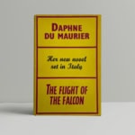 daphne du maurier the flight of the falcon first ed1