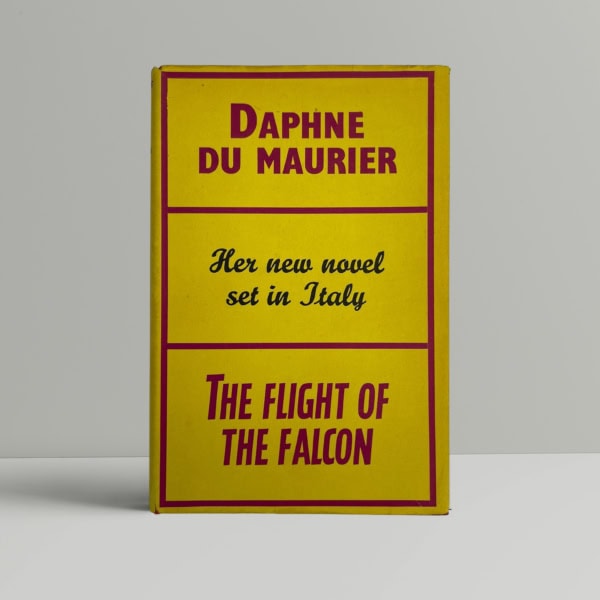 daphne du maurier the flight of the falcon first ed1