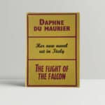 daphne du maurier the flight of the falcon first ed1