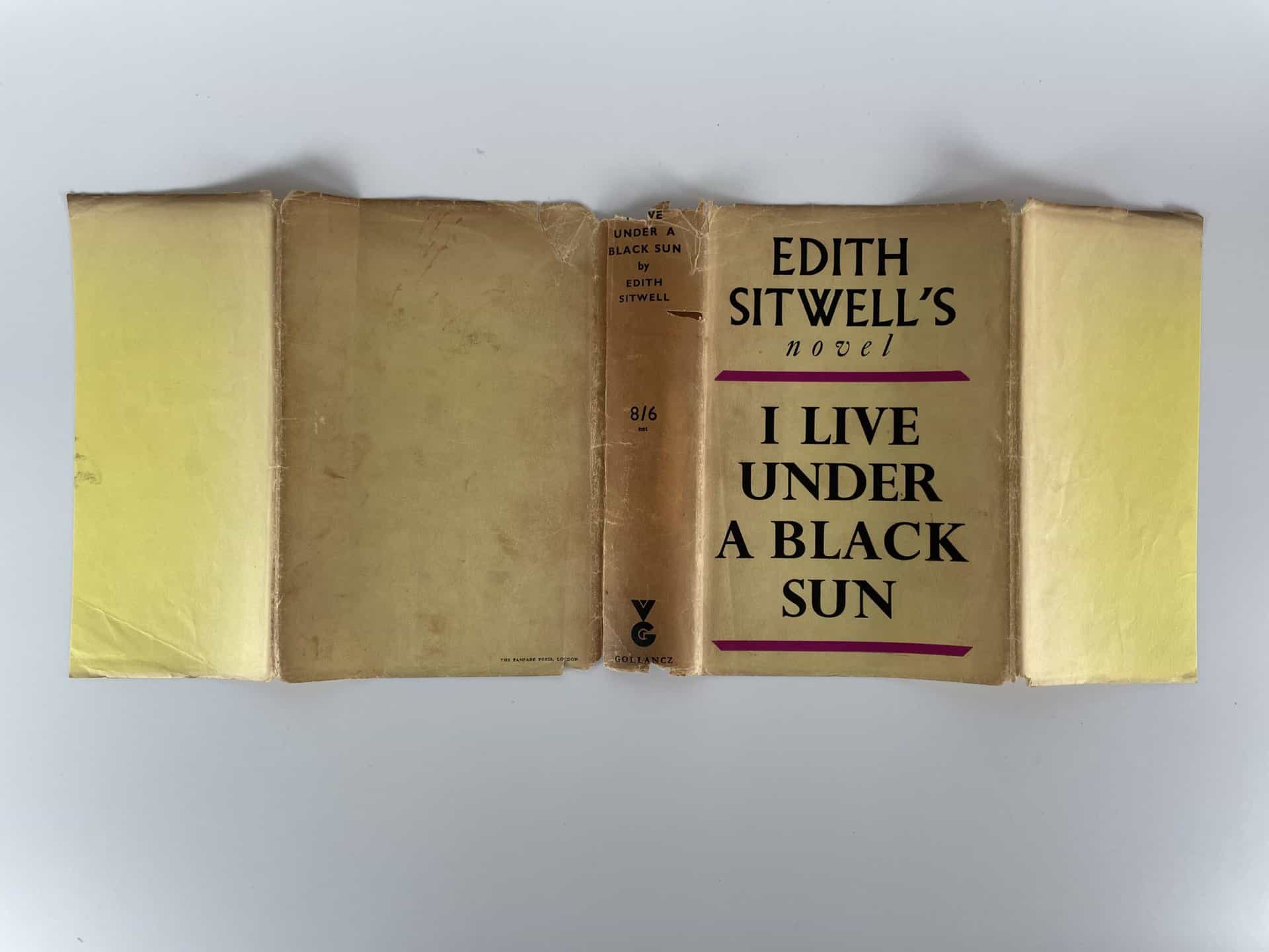 edith sitwell i live under a black sun first ed5