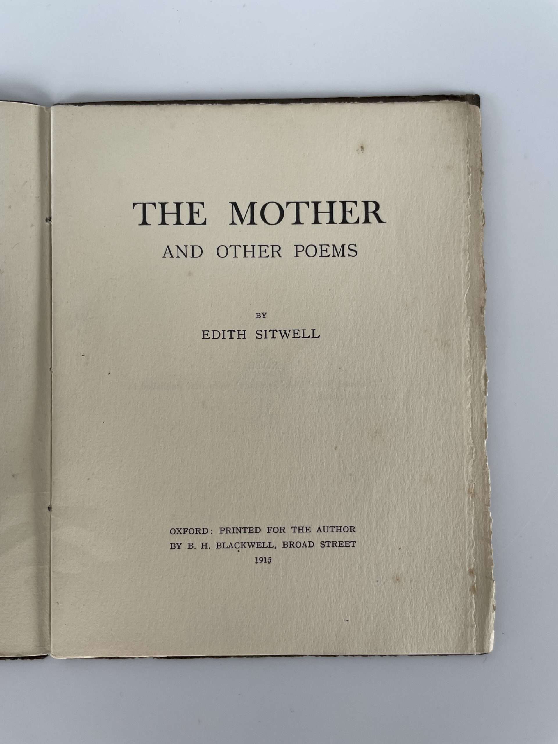 edith sitwell the mother with letter2