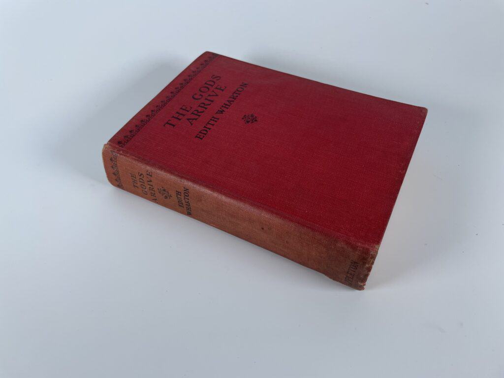 edith wharton the gods arrive first edition3