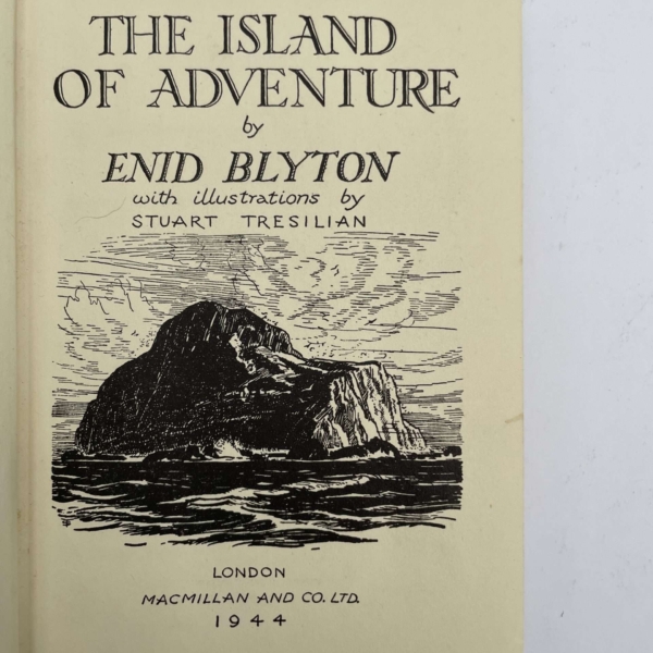 enid blyton the island of adventure signed first 3