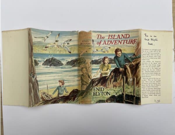 enid blyton the island of adventure signed first 6