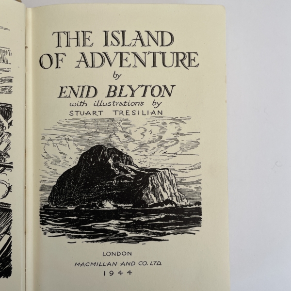 enid blyton the island of adventure signed first ed3