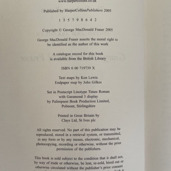 george macdonald fraser flashman on the march first ed2