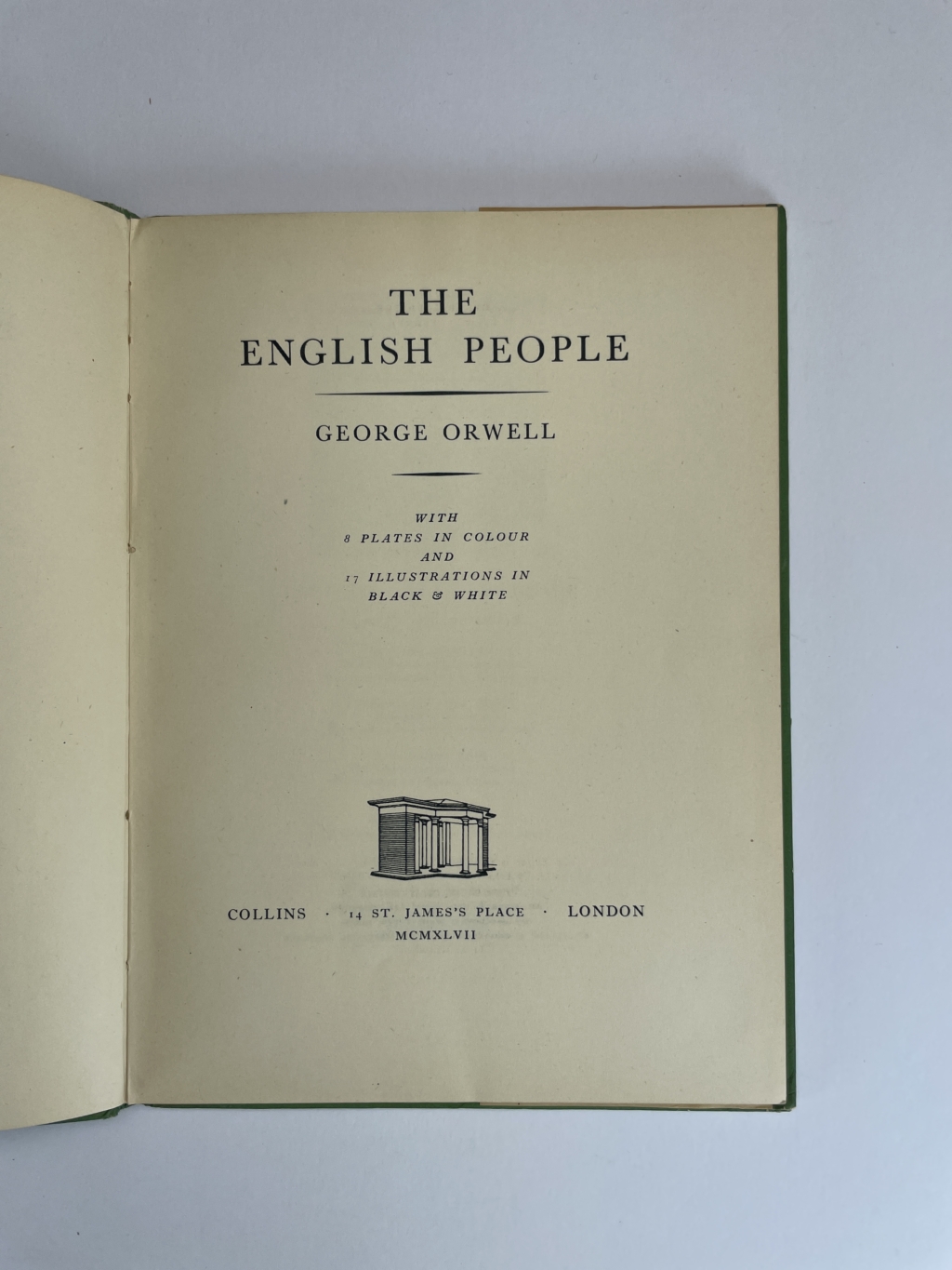 geprge orwell the english people first ed3