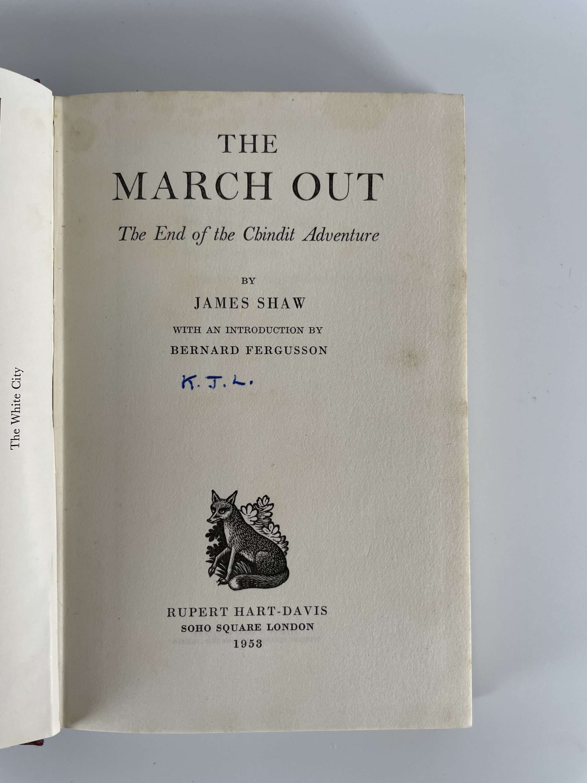 james shaw the march out first edition2