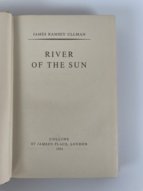 james ullman river of the sun first ed2
