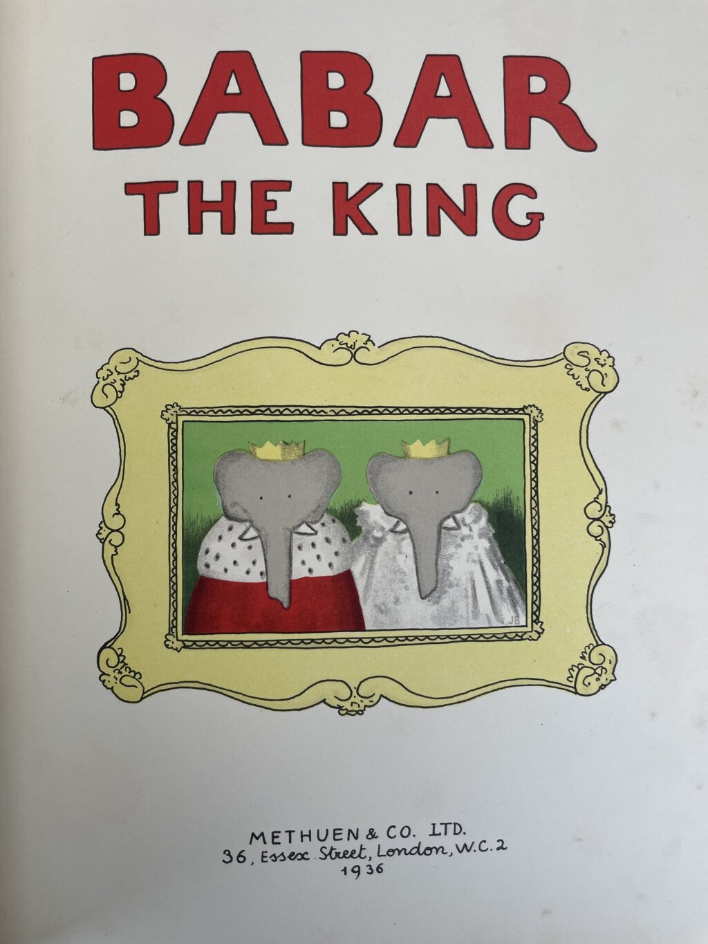jean de brunhoff babar the king first2
