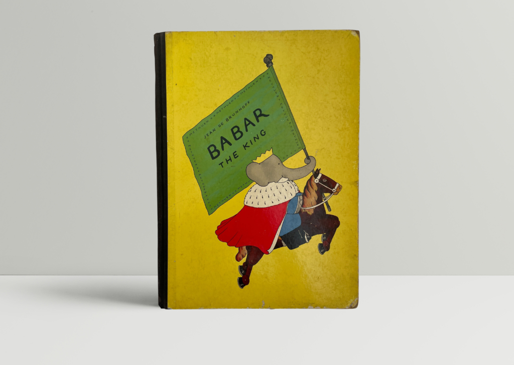 jean de brunhoff barbar the king first ed1 jean de brunhoff barbar the king first ed1