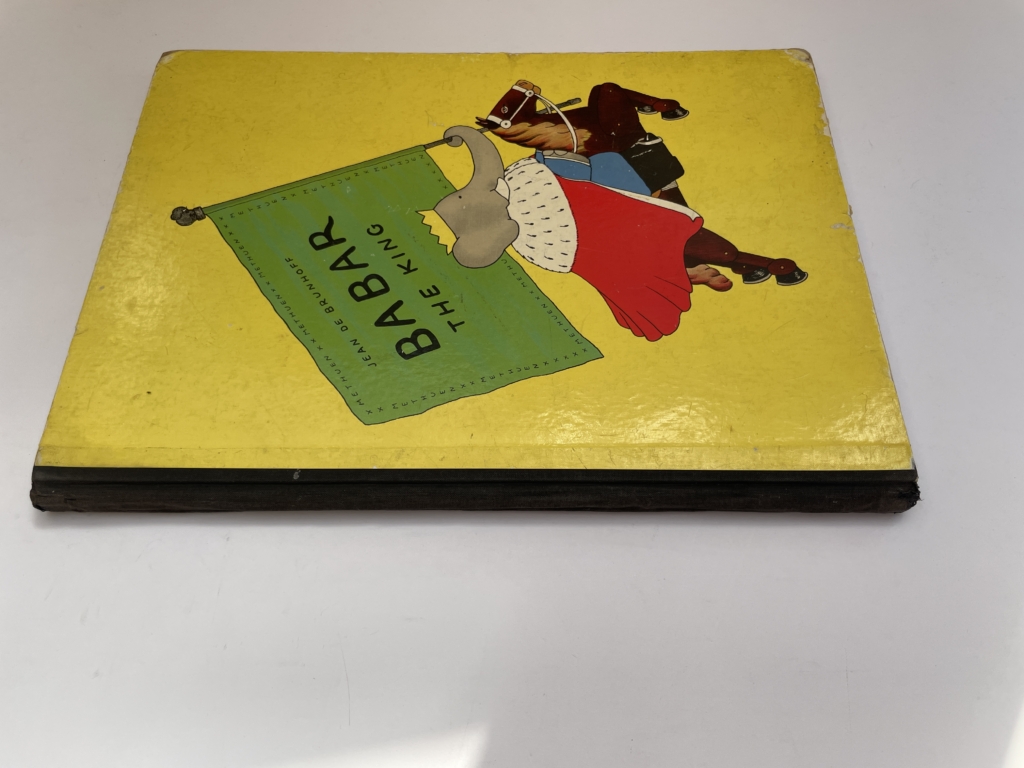 jean de brunhoff barbar the king first ed3
