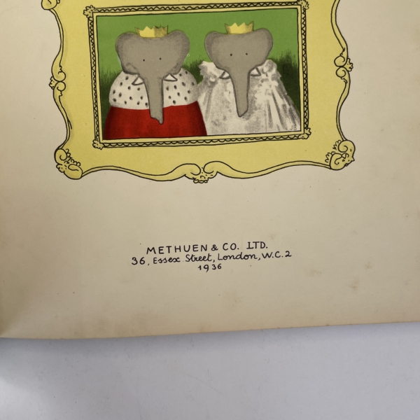 jean de brunhoff barbar the king first ed4