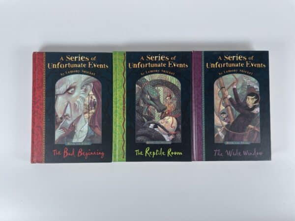 lemony snickett a series of unfortunate events set 4