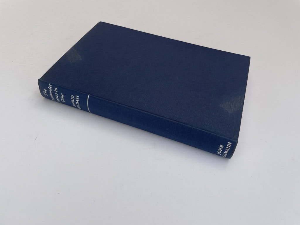 mario soldati the commander comoes to dine first edition3