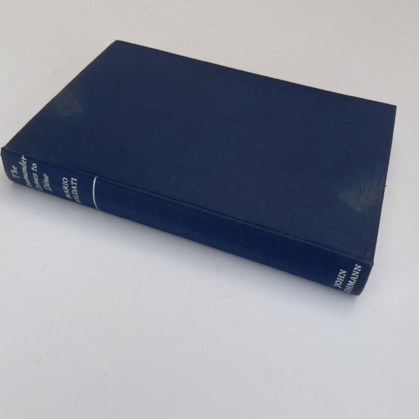 mario soldati the commander comoes to dine first edition3