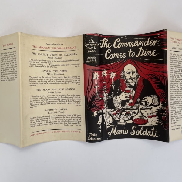 mario soldati the commander comoes to dine first edition4
