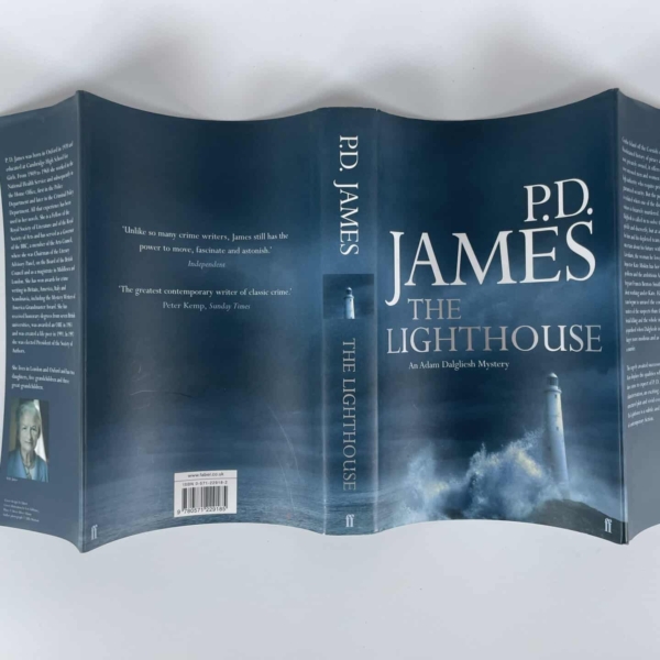 pd james the lighthouse signed first edi5