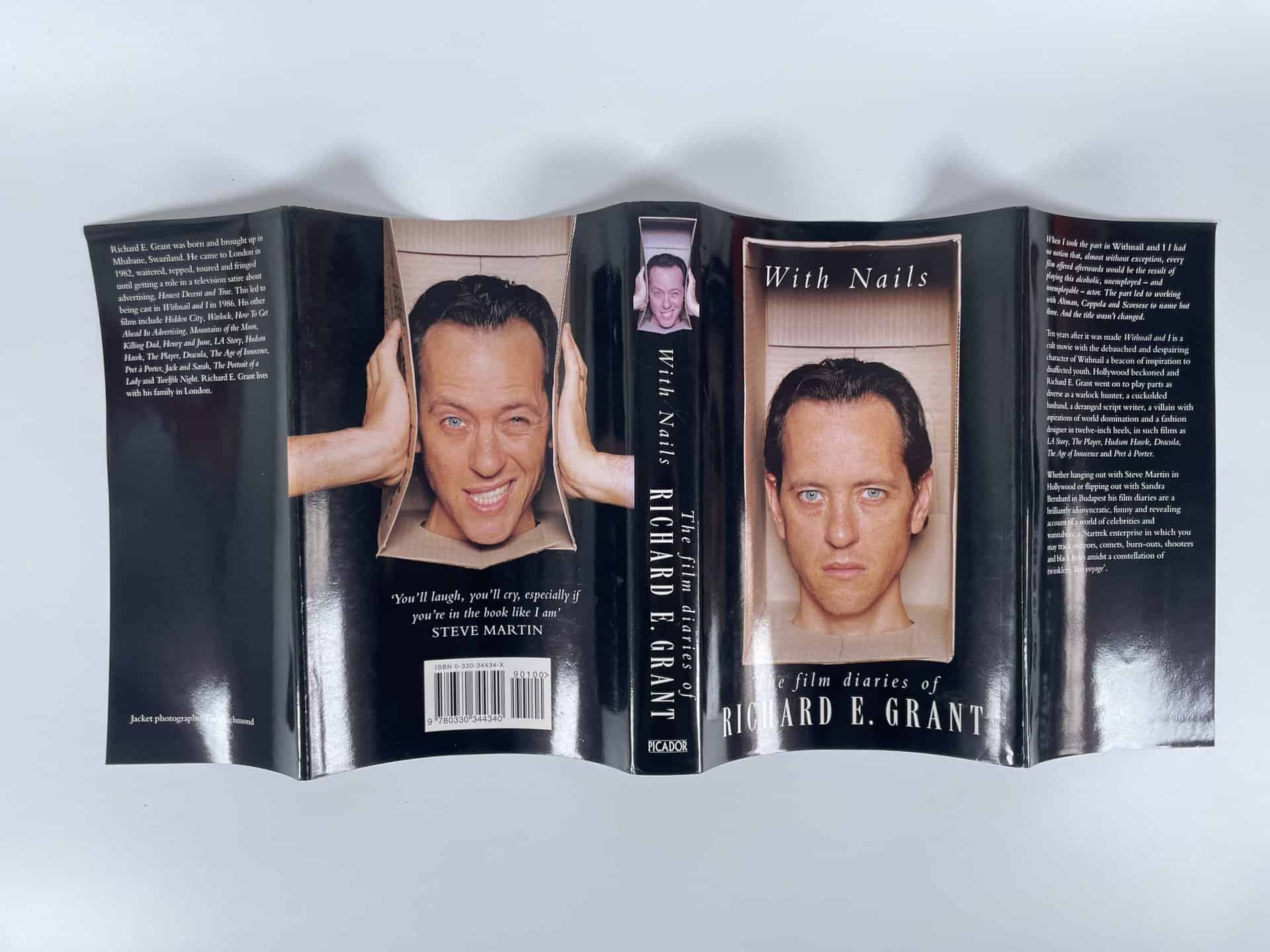 richard e grant with nails signed first edition5