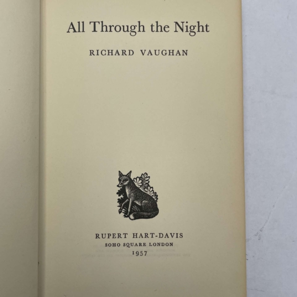 richard vaughan all through the night first ed2