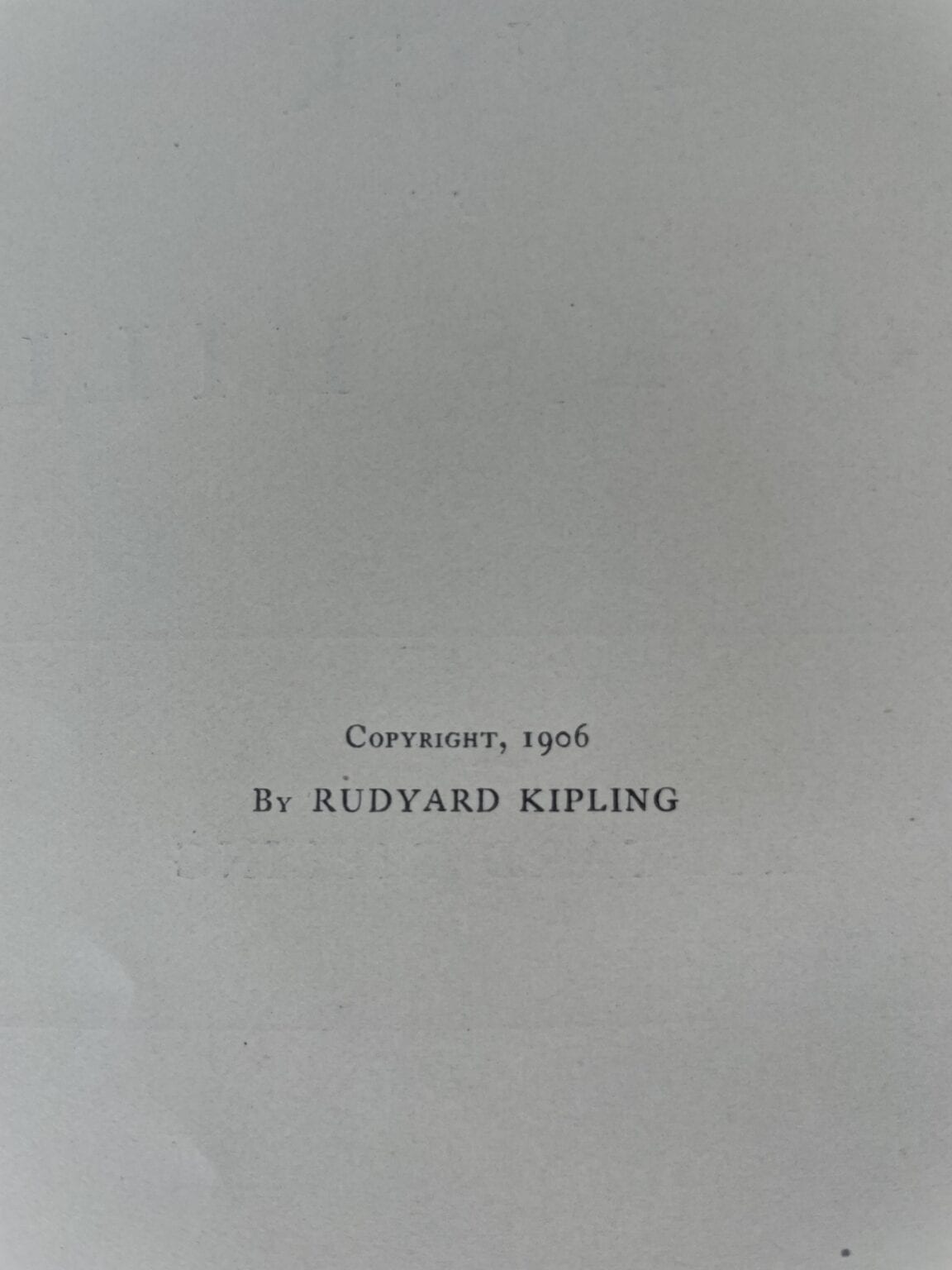 rudyard kipling puck of pooks hill first edition3