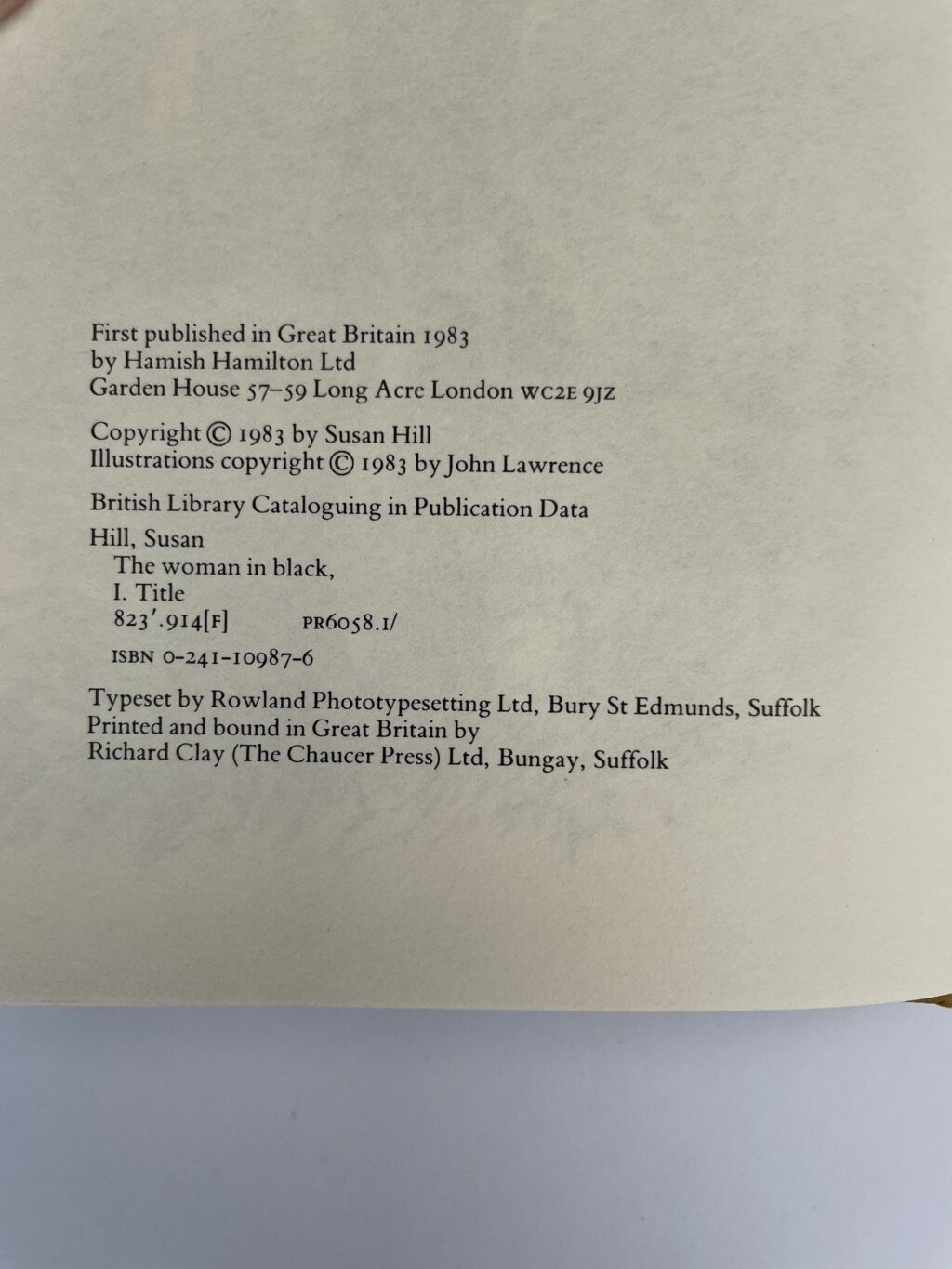 susan hill the women in black firsted 2