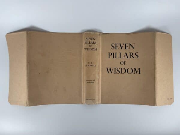 te lawrence seven pillars of wisdom first edi4