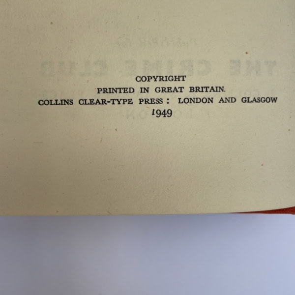agatha christie crooked house firstedition2