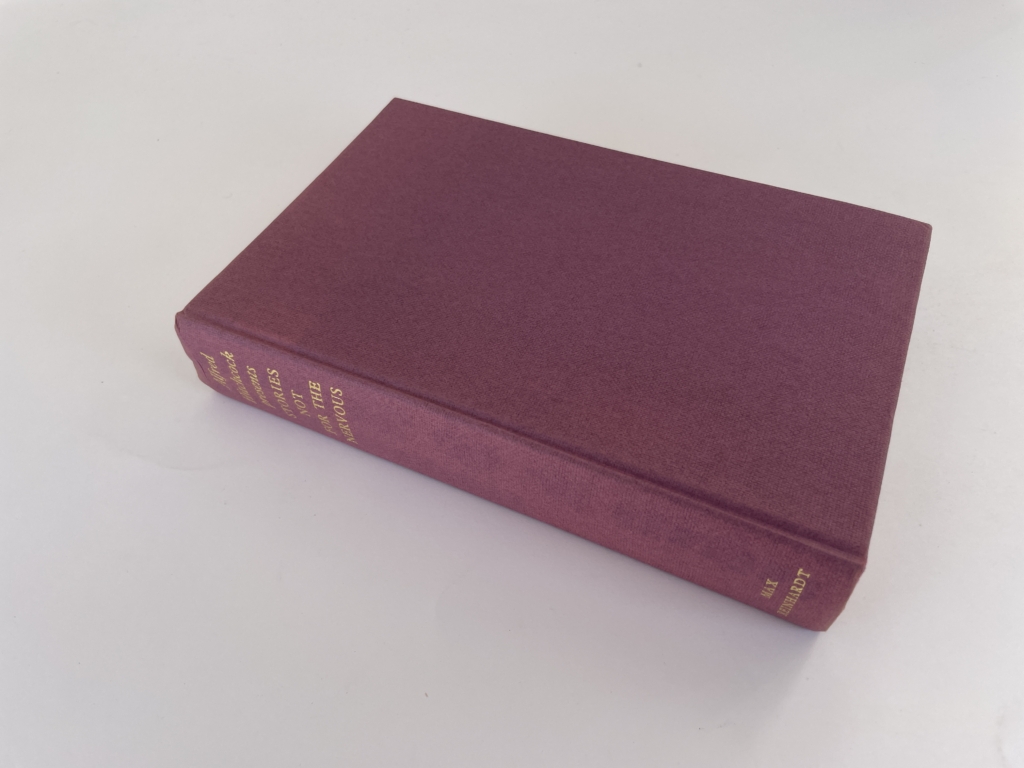 alfred hitchcock stories not for the nervous first ed3