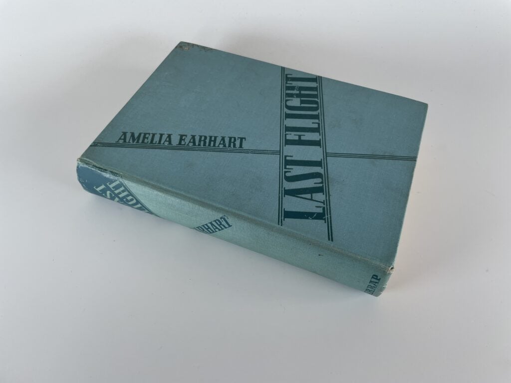 amelia earhart last flight first edition3