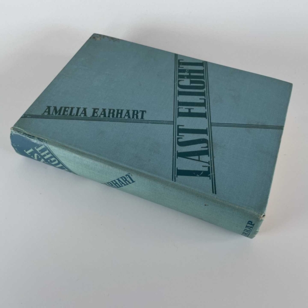 amelia earhart last flight first edition3