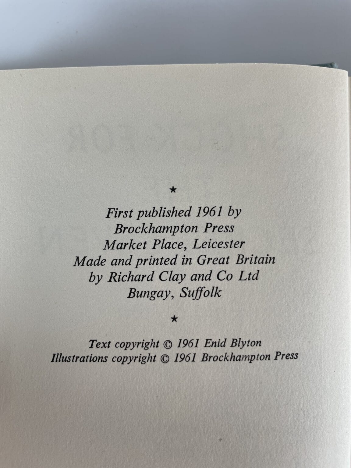 enid blyton shock for the secret seven first ed2
