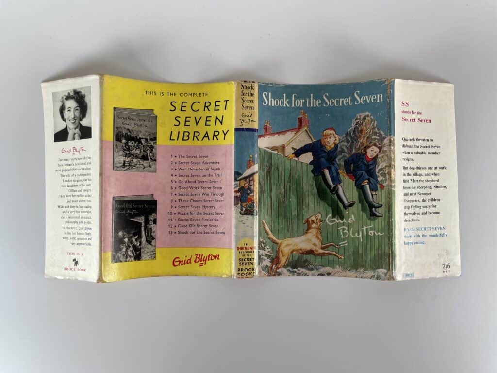 enid blyton shock for the secret seven first ed4
