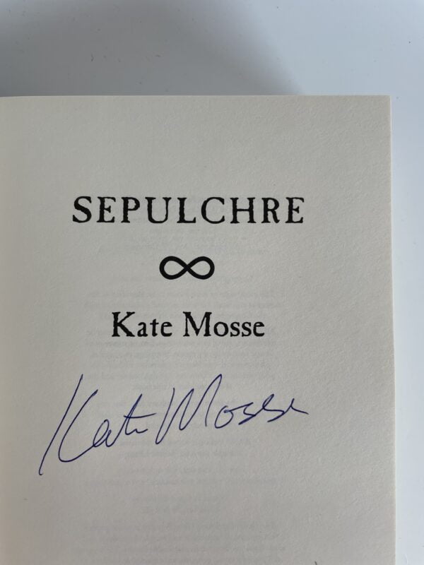 kate mosse sepulchre signed first 2