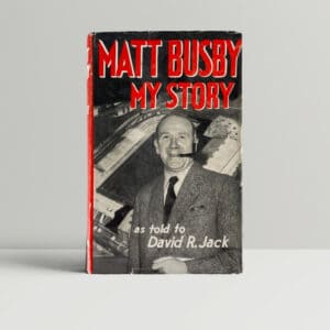 matt busby my story first edition1