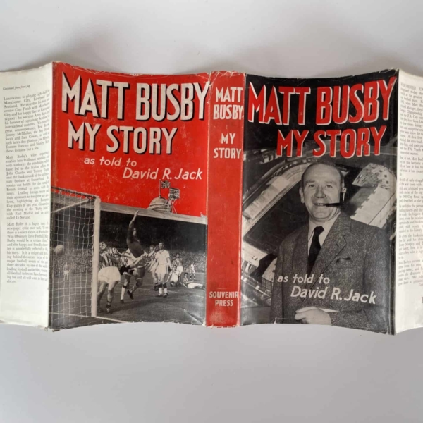 matt busby my story first edition4