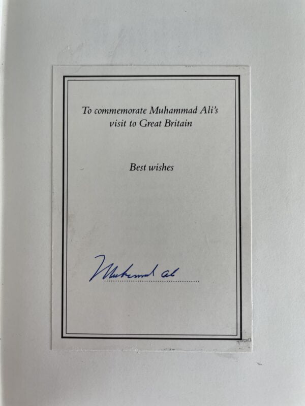 muhammad ali his life and times double signed first2