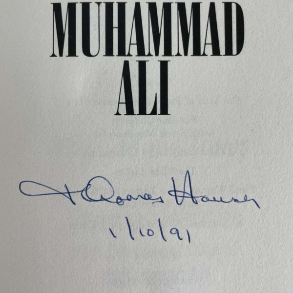 muhammad ali his life and times double signed first3