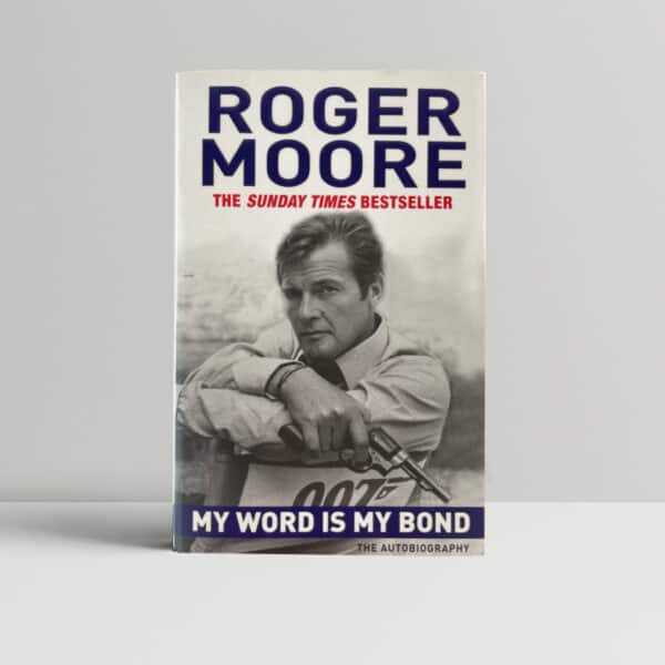 roger moore my word is my bond signed paperback 1